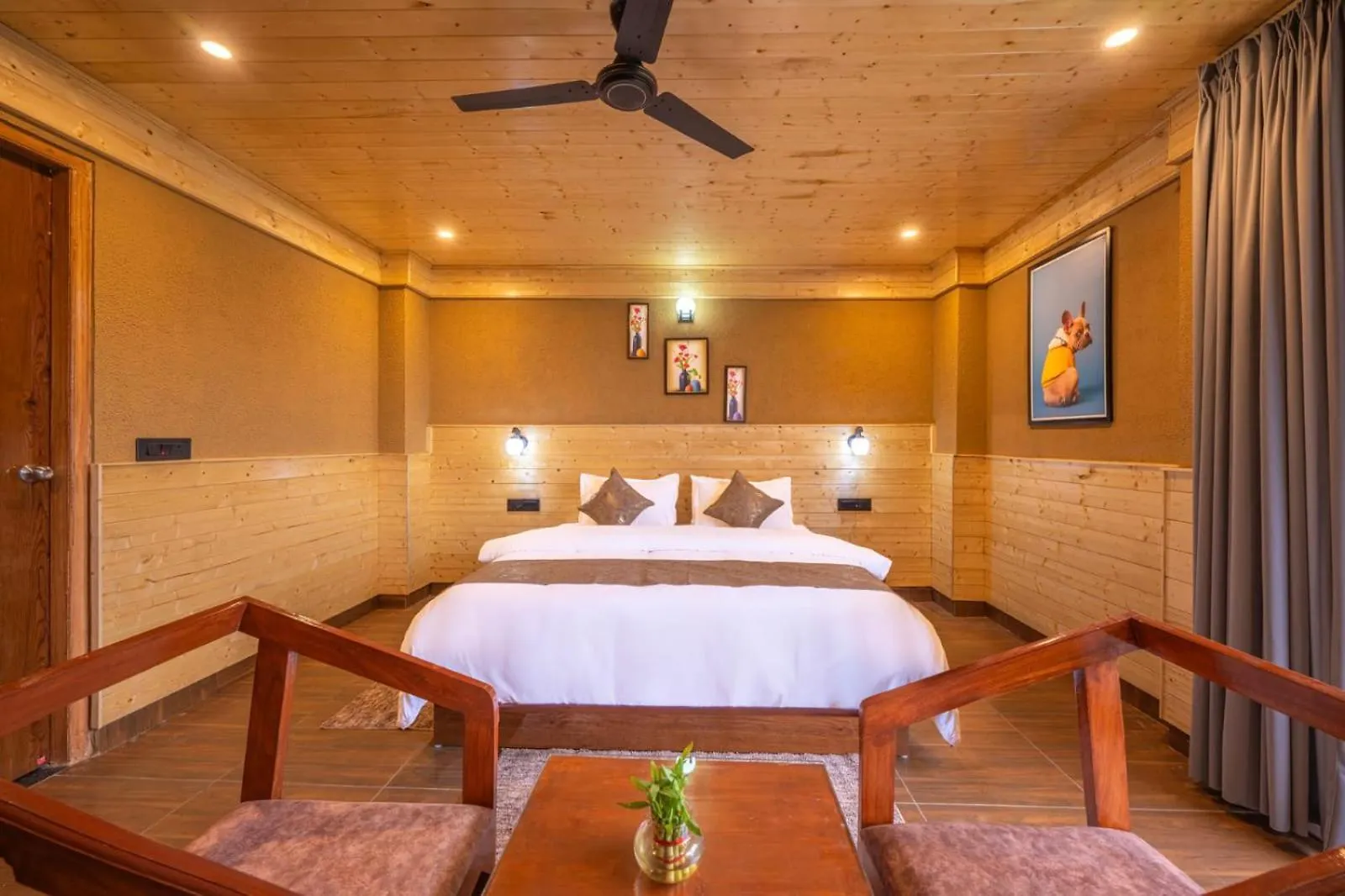 Apartment Charvi Group I 1 Bed Room With Pvt Balcony L Roof Top L Good Hospitality Kufri By Exotic Stays Shimla